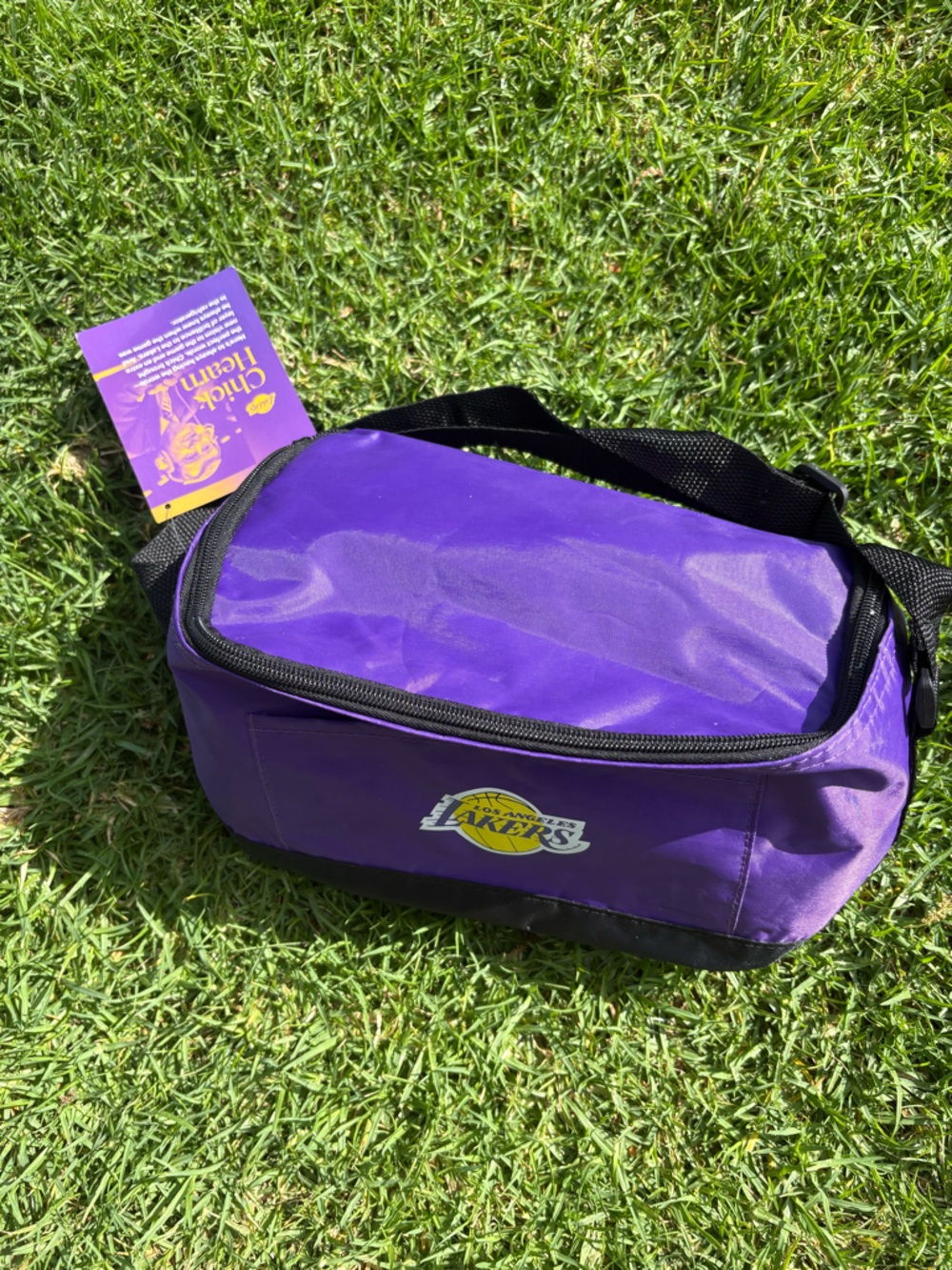 Los Angeles Lakers Purple Crossbody Bag